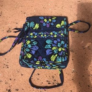 Vera Bradley Crossbody Bag in Indigo Pop
